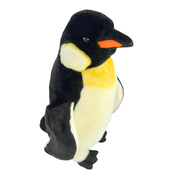 Lifelike Emperor Penguin Plush by Bocchetta Eco Friendly