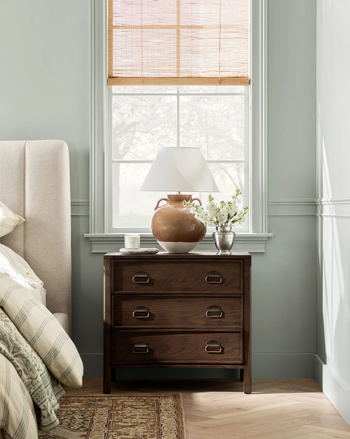 Mackenna Walnut Nightstand