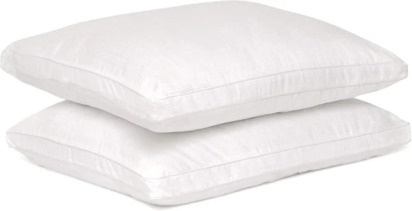 Premium Quality Gusseted 100% Cotton Top Down Alternaive Fill Breathable Pillows