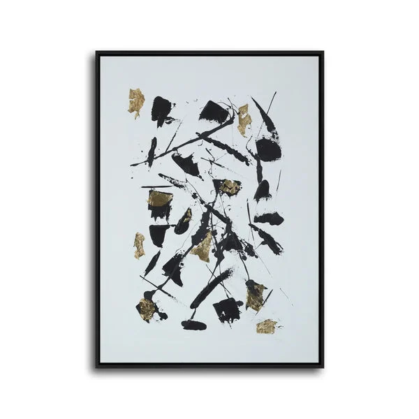 Memory Hand-Painted Abstract Wall Art | 20x28 Gallery Wrap | Elite Maison