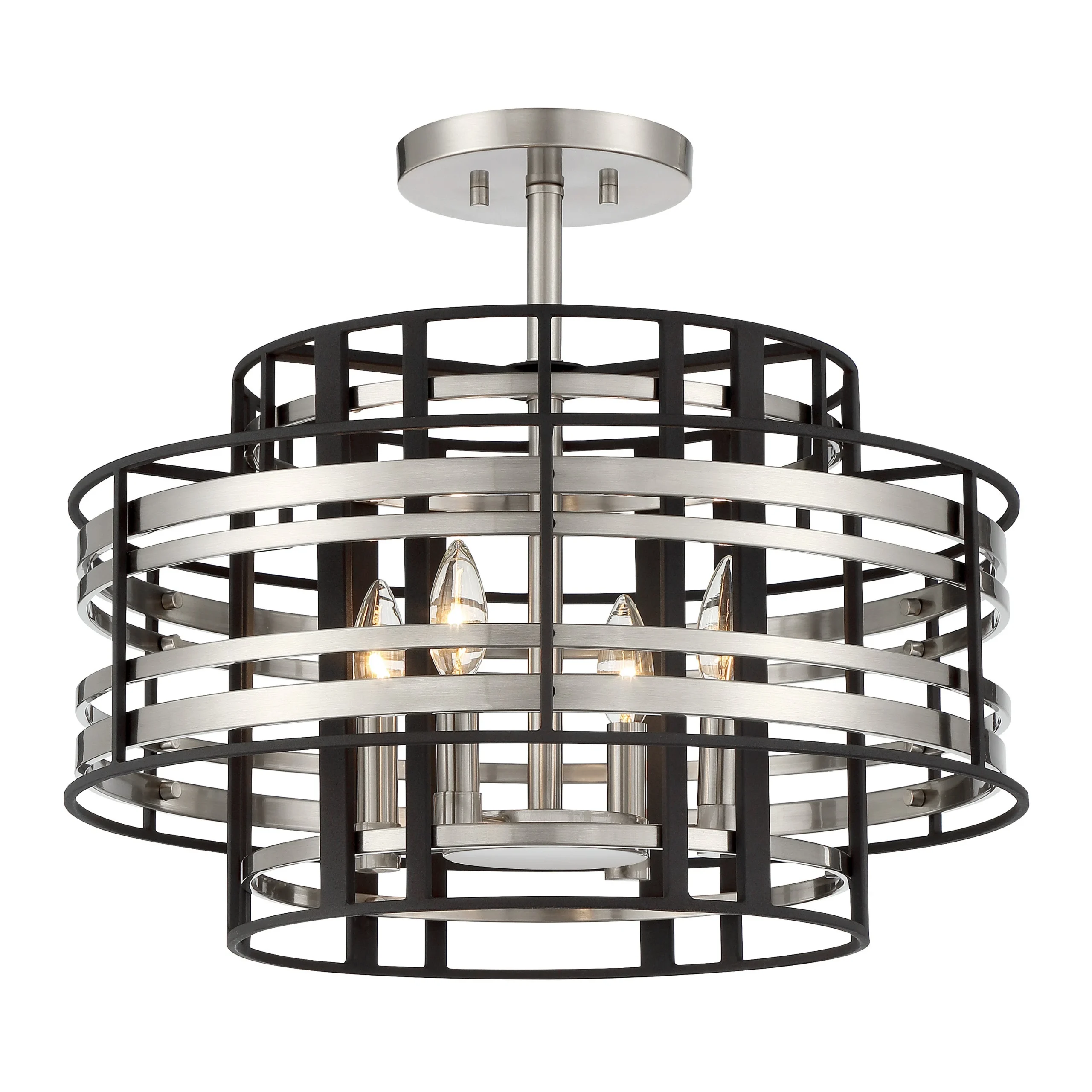 MetropolitanPresten Semi Flush Mount