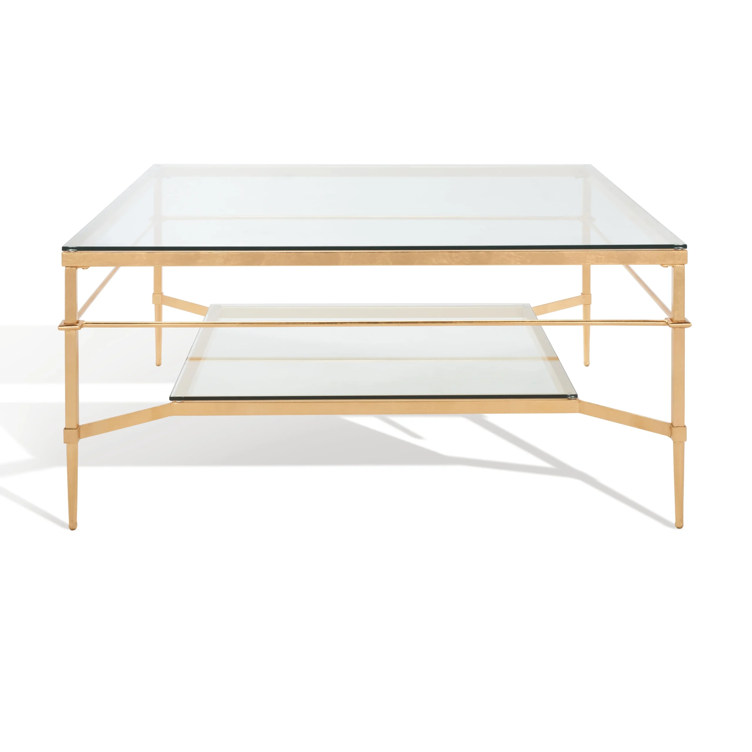 Mieka Glass Cocktail Table