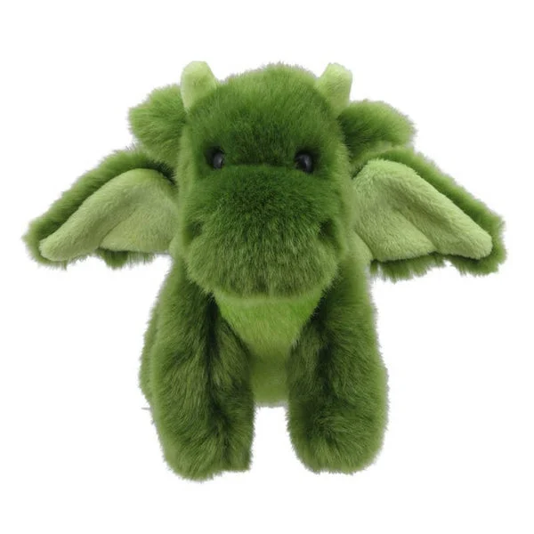 Mini Green Dragon Plush Toy by Wilberry