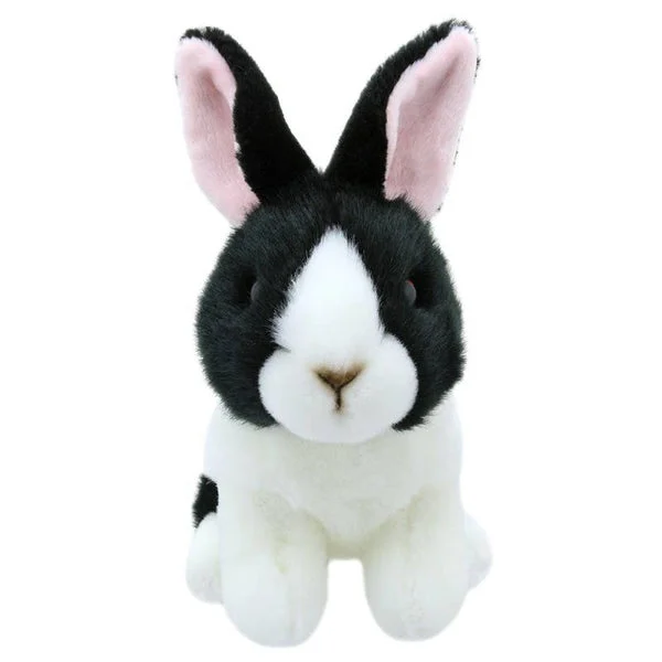 Mini Rabbit (Black & White Dutch) WilberryPlush Toy
