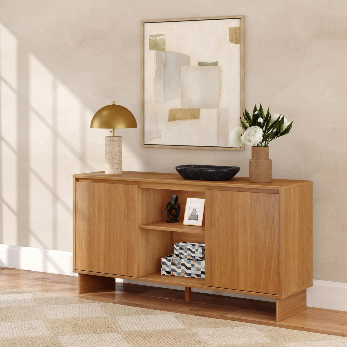 Modern 2-Door Sideboard - 59"