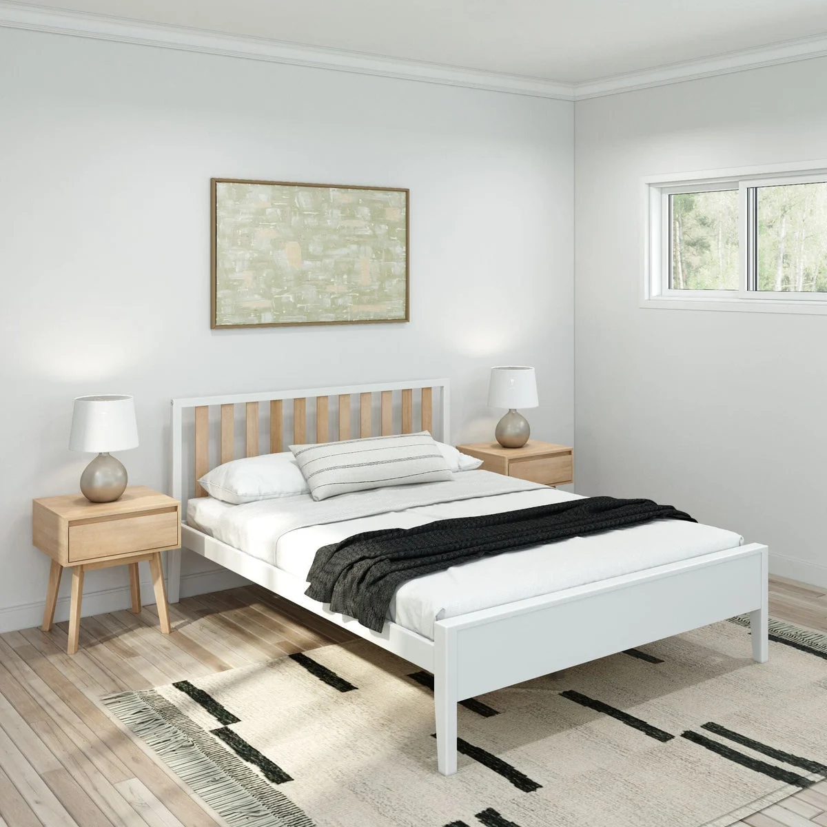 Modern Bed - Queen