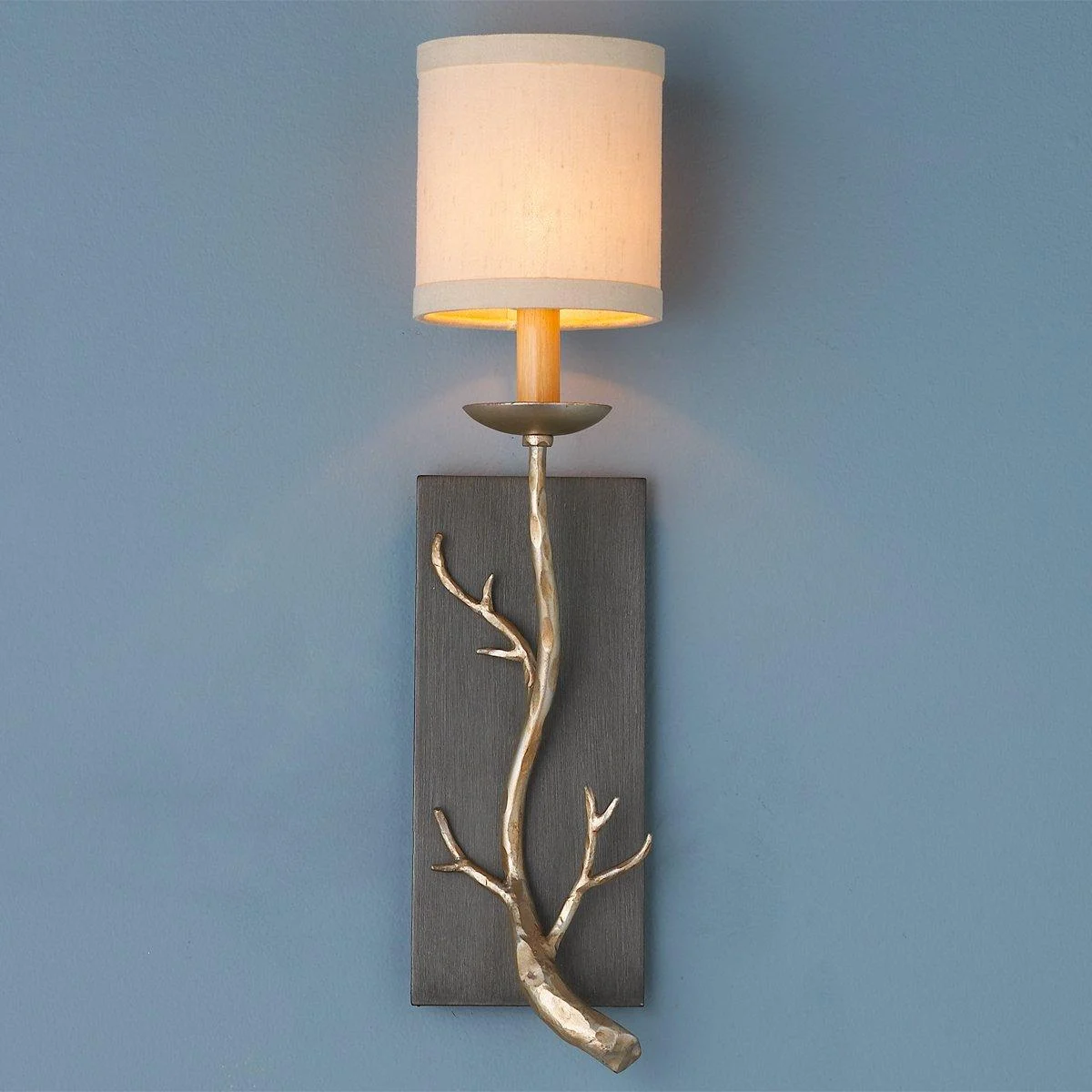 Modern Twisted Twig Sconce