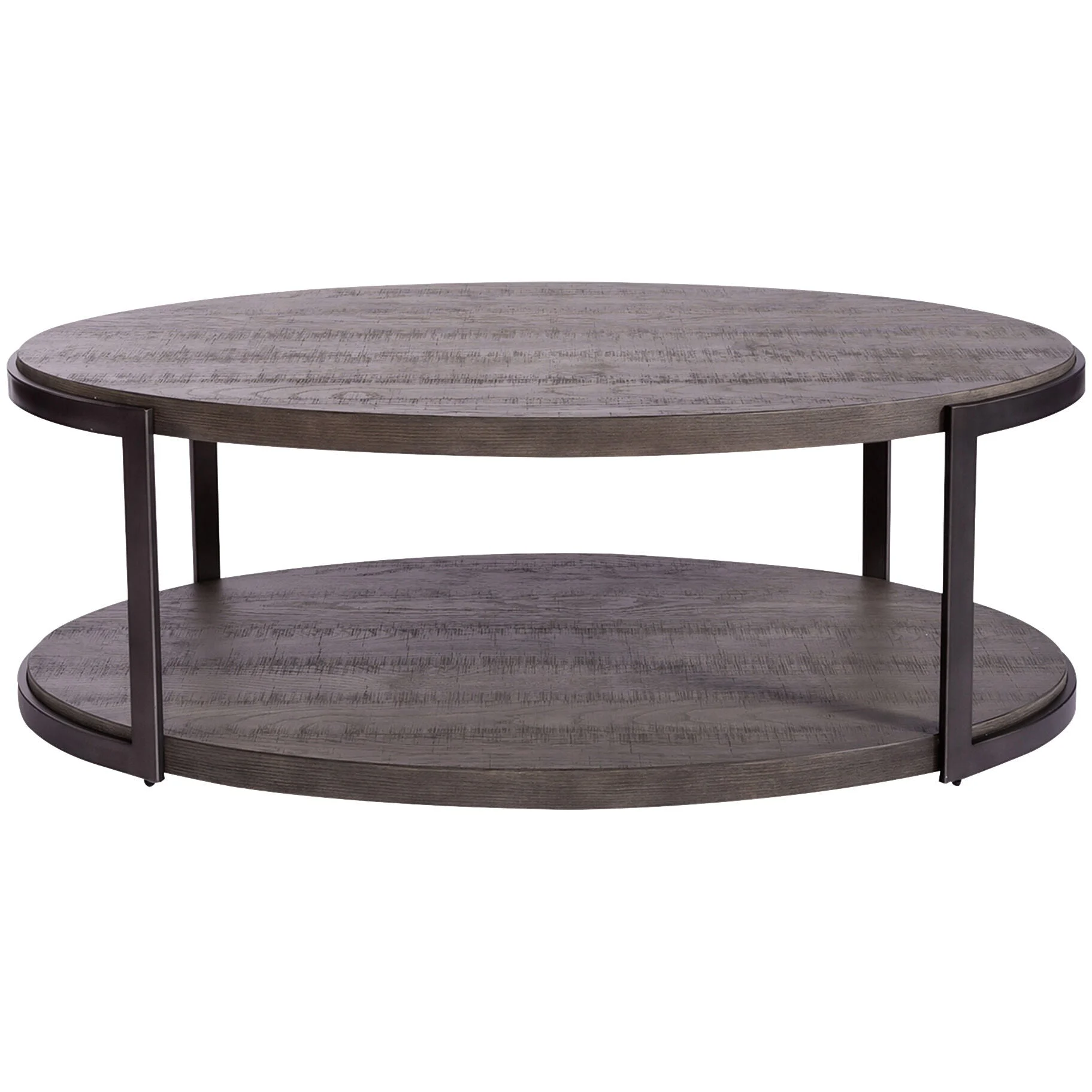 Modern View Oval Coffee Table