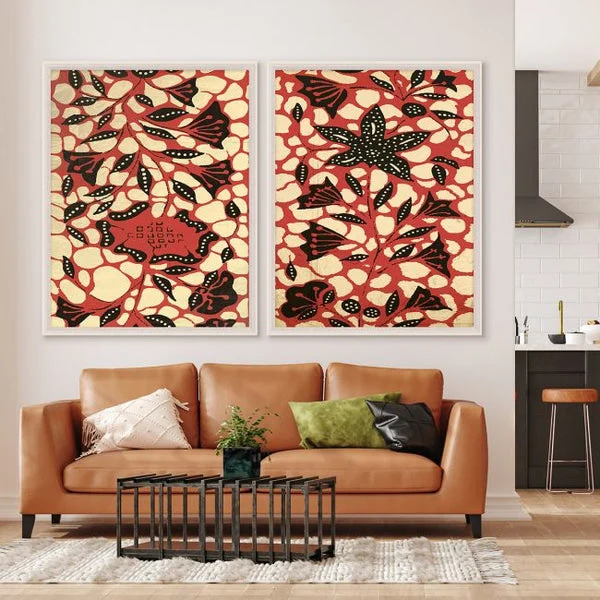 Natural Curiosities Arefa Textile Art, Series 2