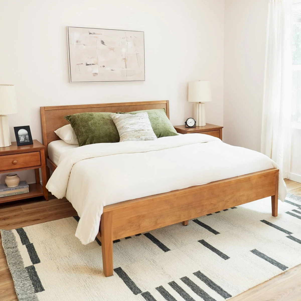 Panel Bed - Queen