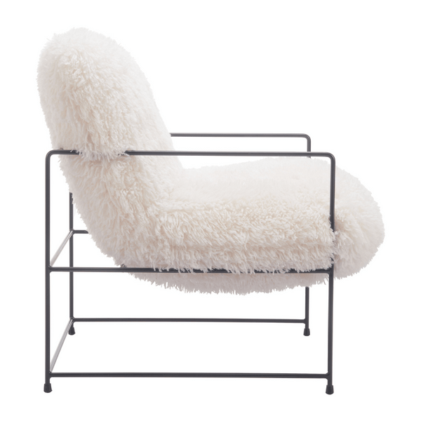 Pelut Accent Chair White