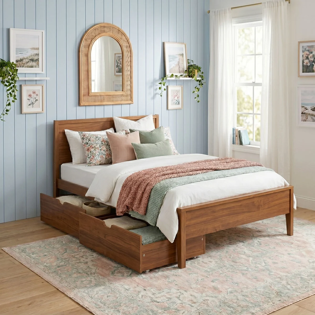 Peyton Bed with Storage - Full