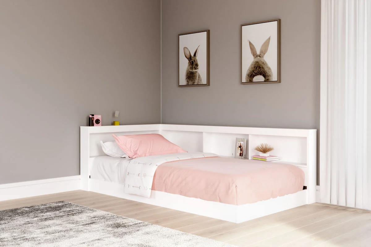 Piperton Bookcase Storage Bed