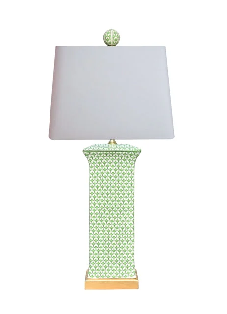 Porcelain Fish Scale Lamp