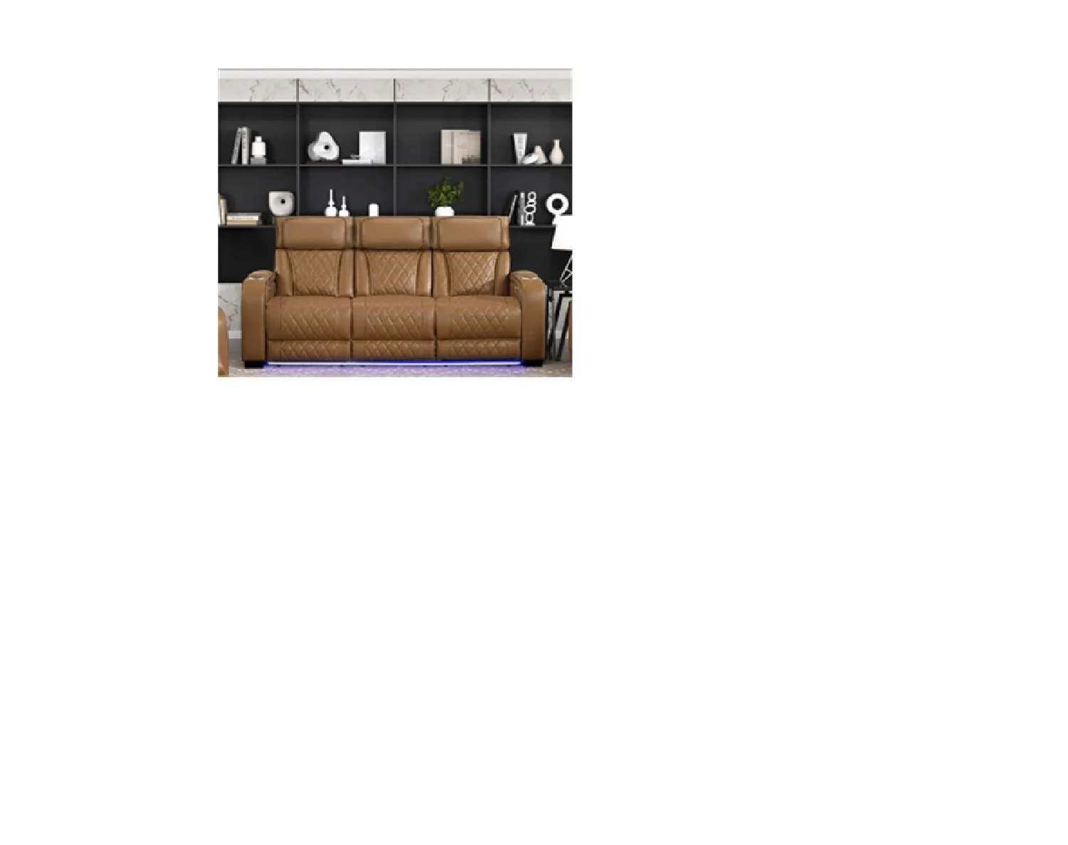 Power Double Reclining Sofa with comfortable and convenient features