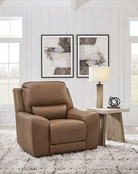 Power Leather Recliner