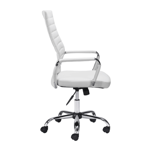 Primero Office Chair White | Leather Office Chair
