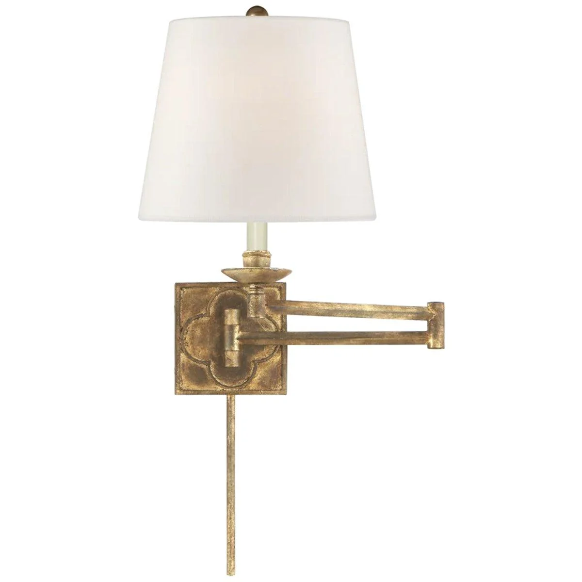 Quatrefoil Medallion Swing Arm