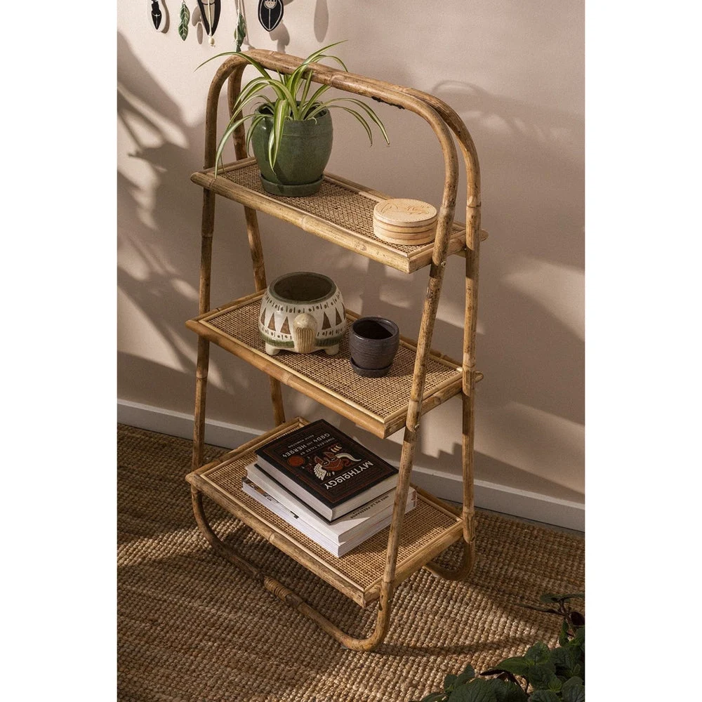 Rattan Cane Shelf
