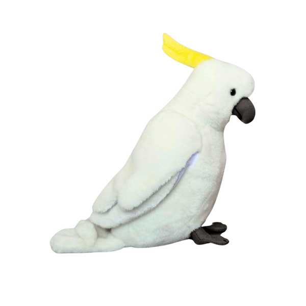 Realistic Plush Cockatoo by Bocchetta – Hector 23cm/9"