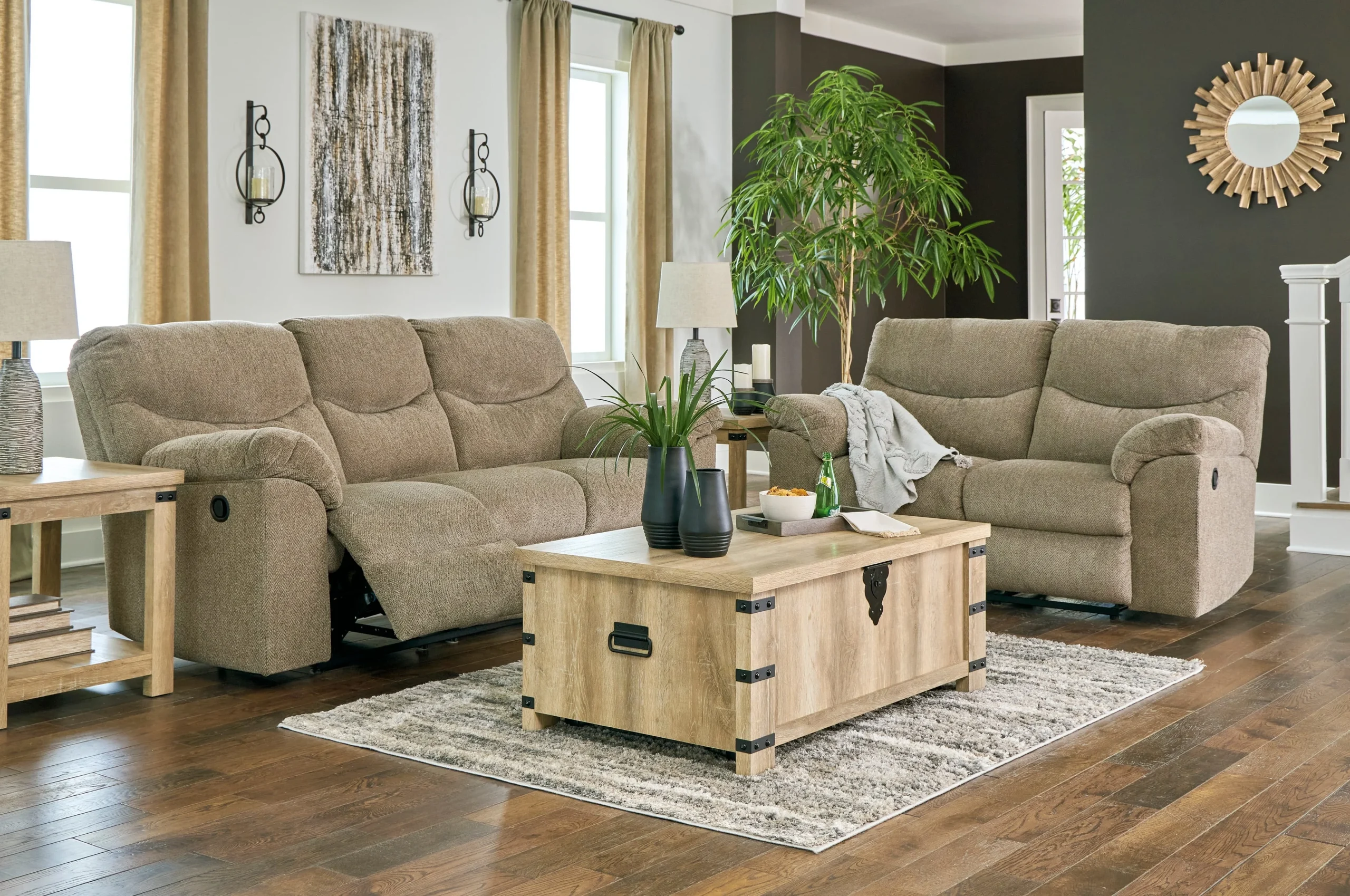 Reclining Sofa And Loveseat