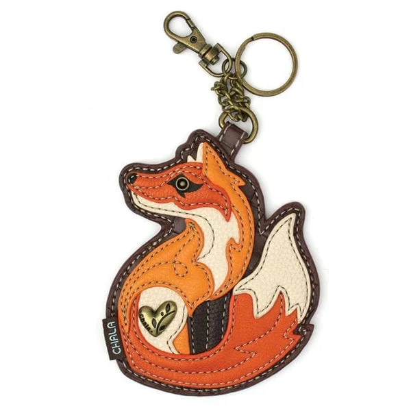 Red Fox Collection by Chala!Keychain, Crossbody, Wallet*