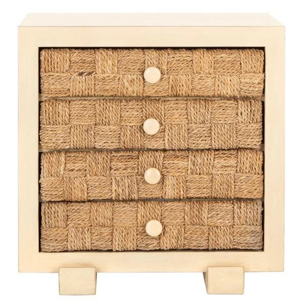 Rosario Woven Wood Nightstand