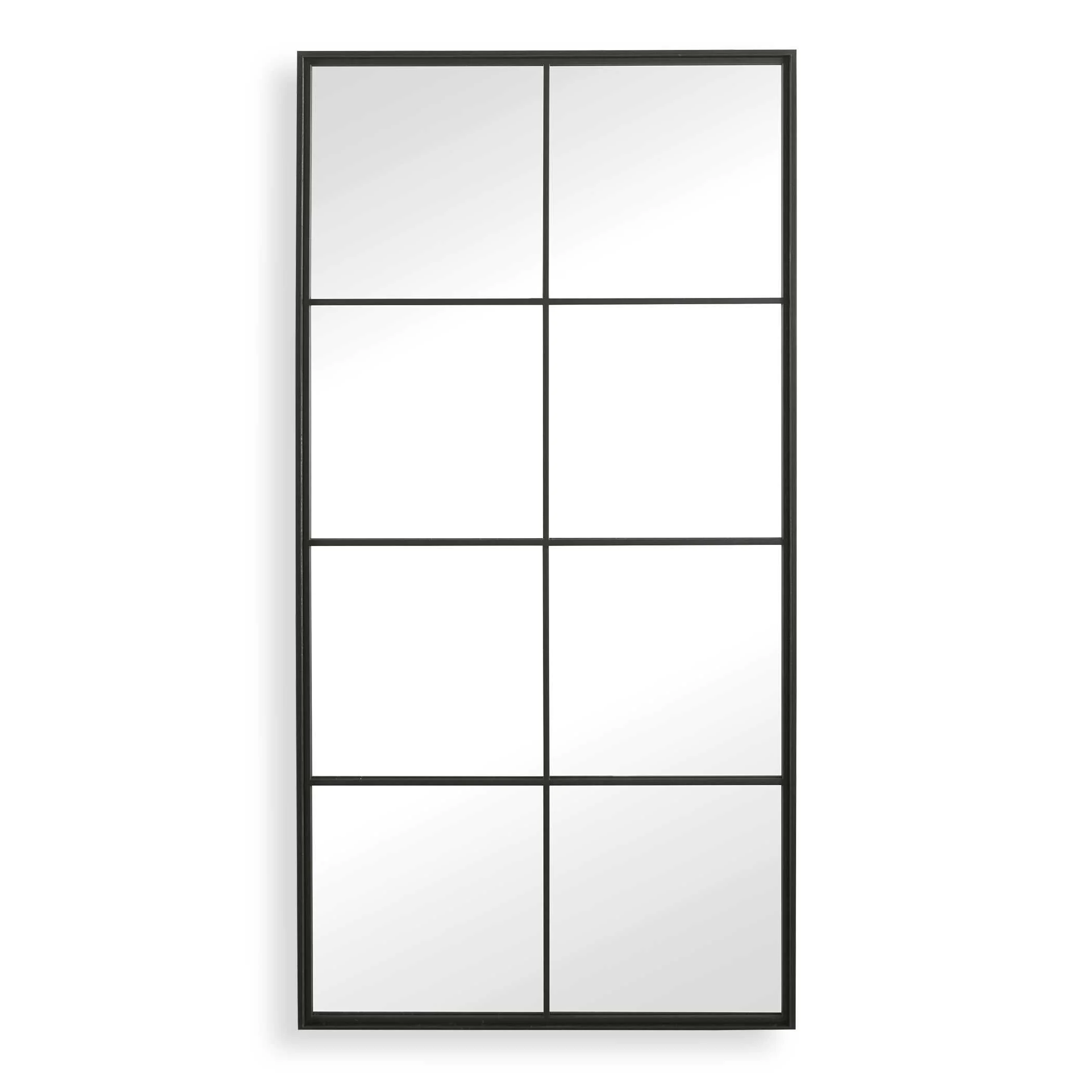 Rousseau Iron Window Mirror