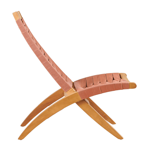 Rova Lounge Chair Terracotta