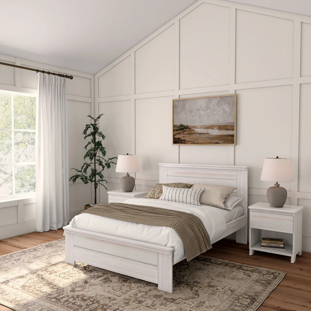 Rustic Panel Bed - Full