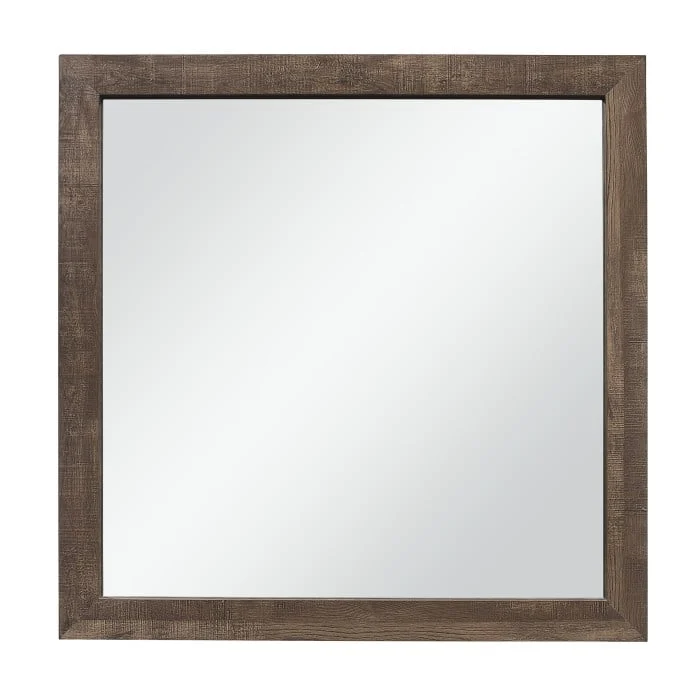 Rustic Square Dresser Mirror