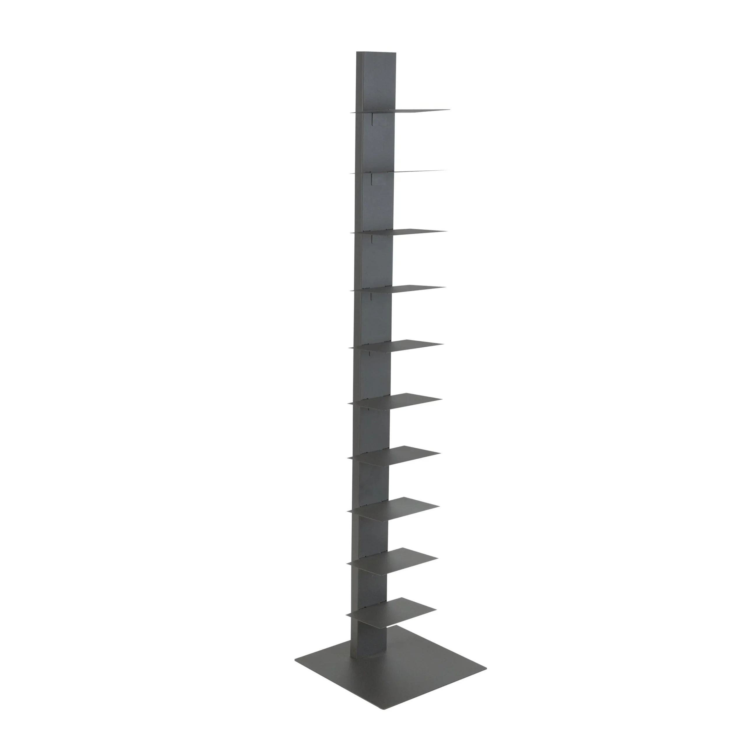 Sapiens 60" Bookcase/shelf/shelving Tower in Anthracite