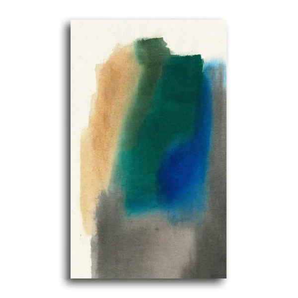 Saturate III Mixed Media Art | 24x40 Gallery Wrap Pillar | Elite Maison