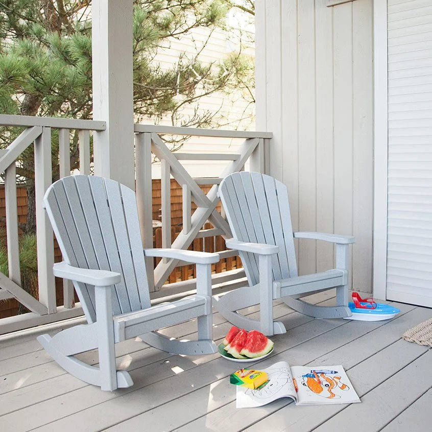 SeaAira Adirondack Patio Amish Kid's Rocking Chair