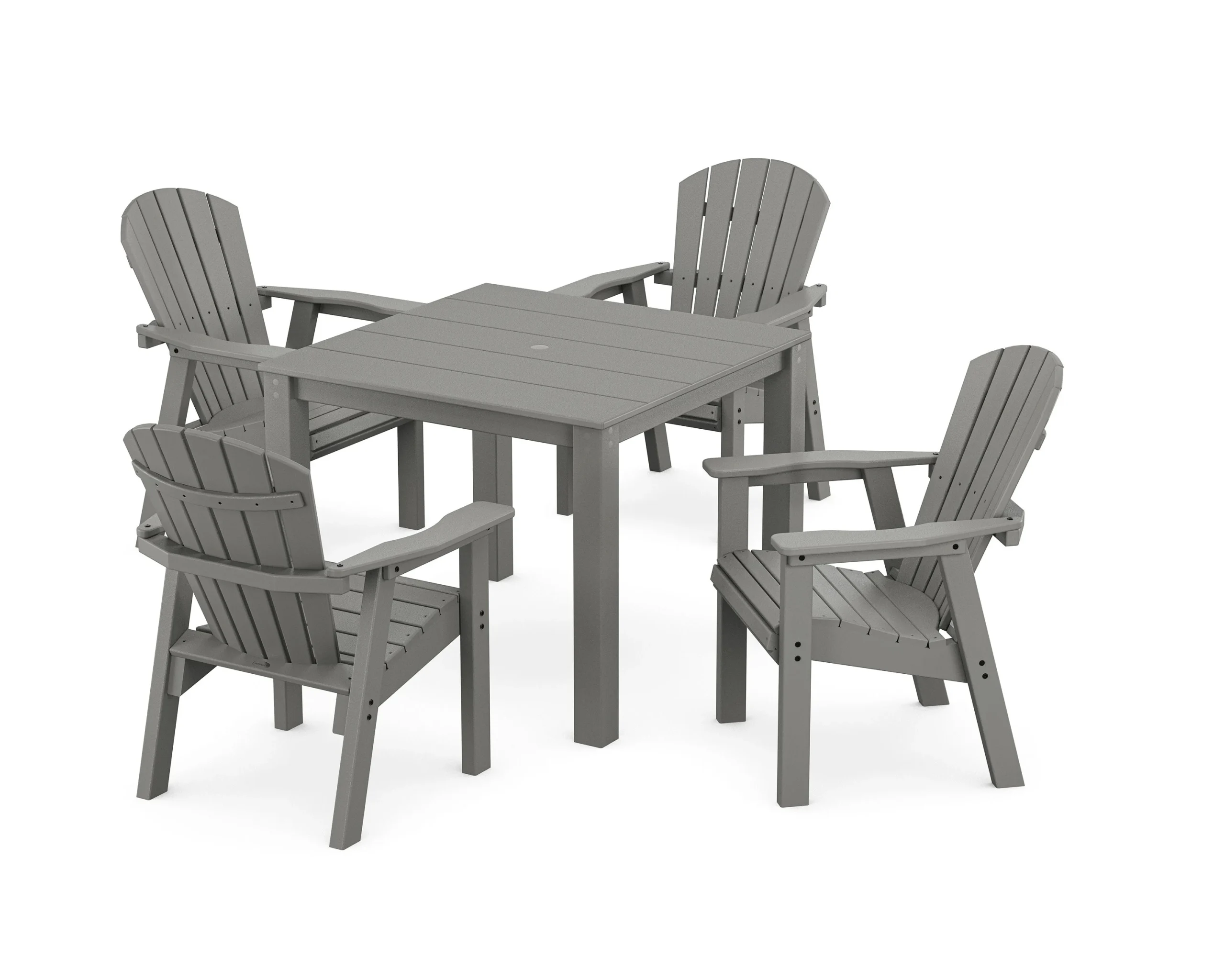 Seashell Coast 5-Piece Parsons Dining Set