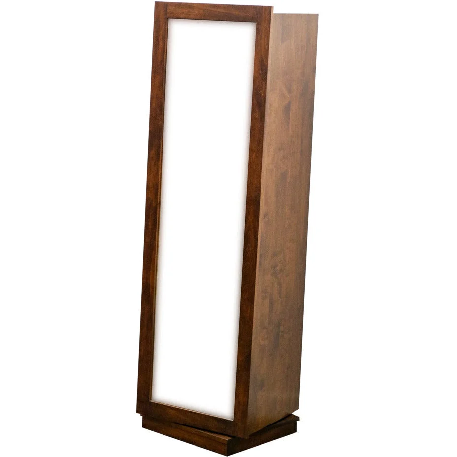 Shaker Maple Wood Revolving Jewelry & Shoe Tower | ASB
