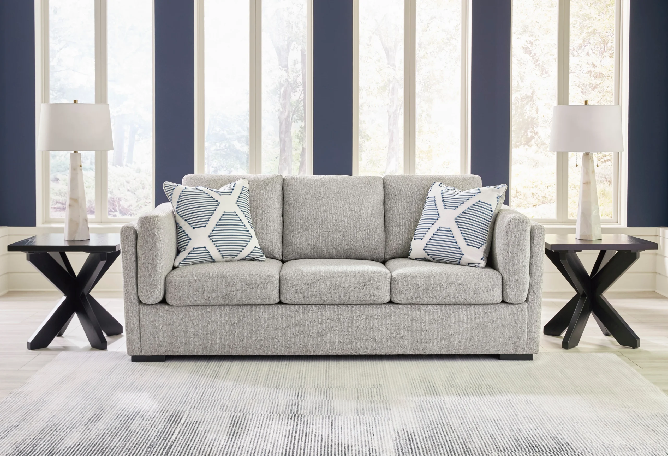 Sofa with Arm Pillows