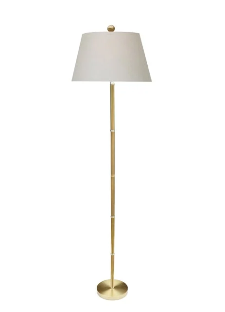 Solid Brass Floor Lamp 54'H