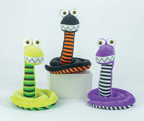 SPOOKY GOOGLE EYE COLORFUL SNAKE 3 ASSORTED COLORS!