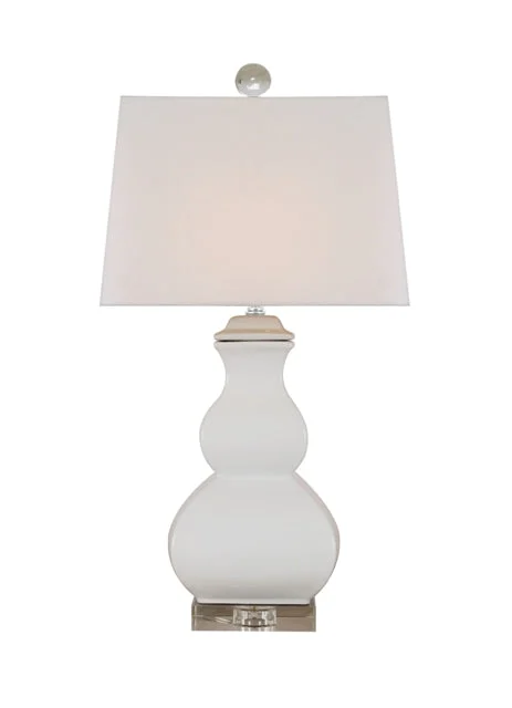 Square Ceramic Gourd Lamp