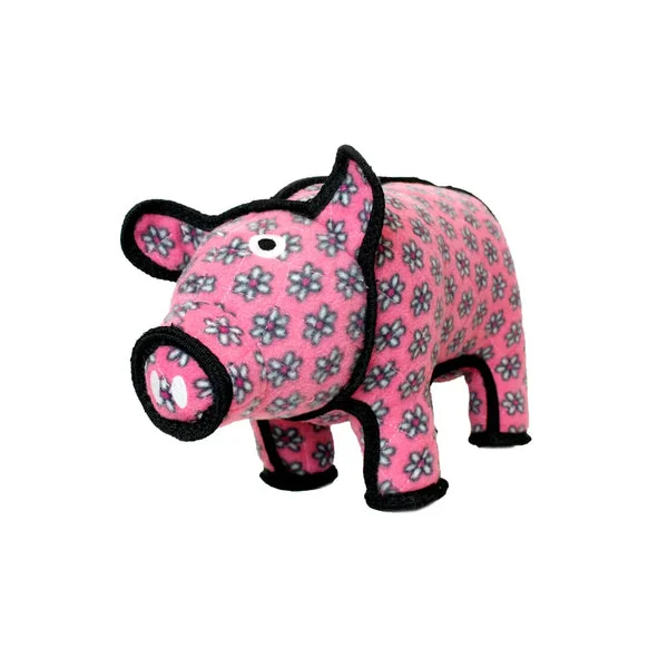 Steele Dog Tuffy Barnyard Pig Large Dog Toy