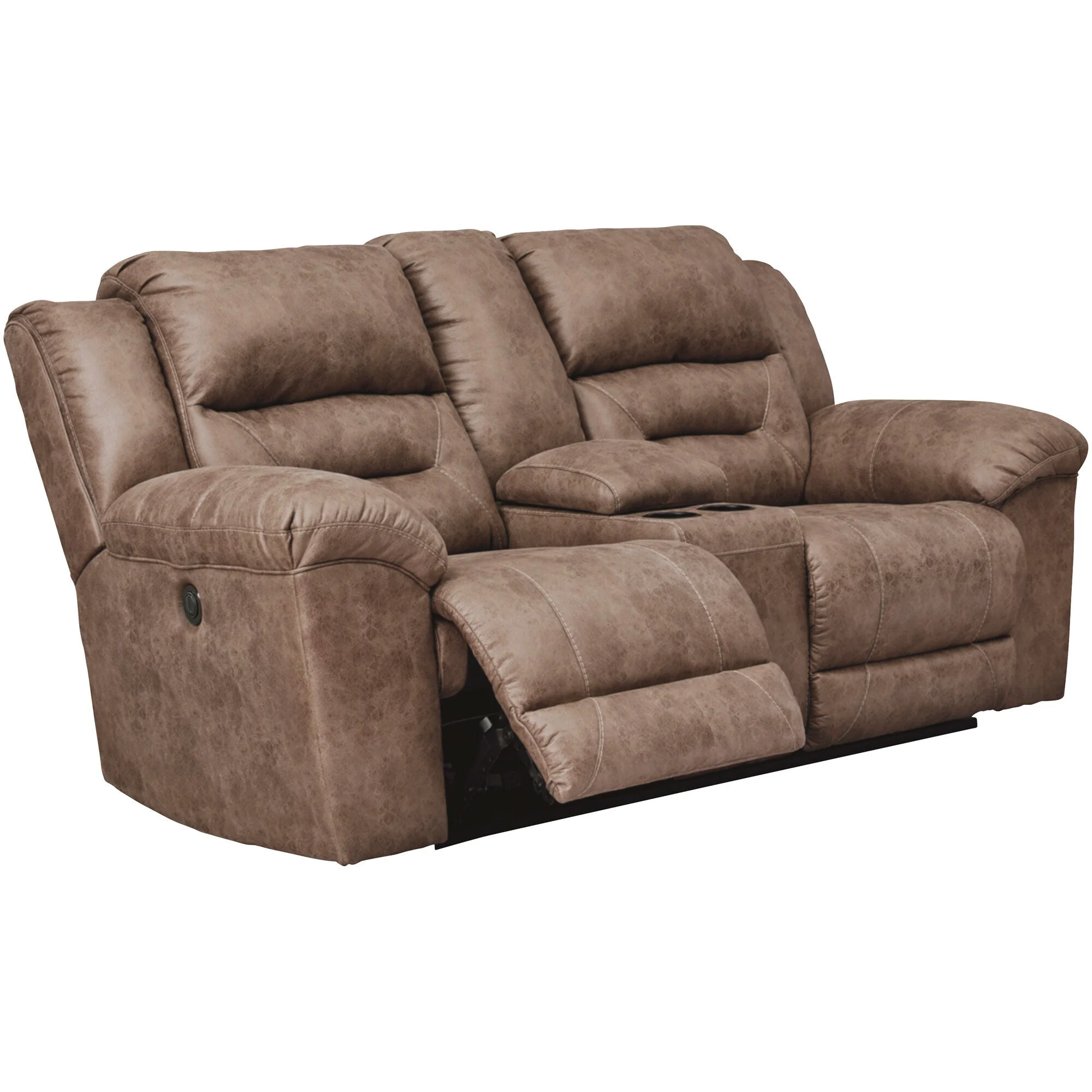 Stoneland Power Reclining Console Loveseat