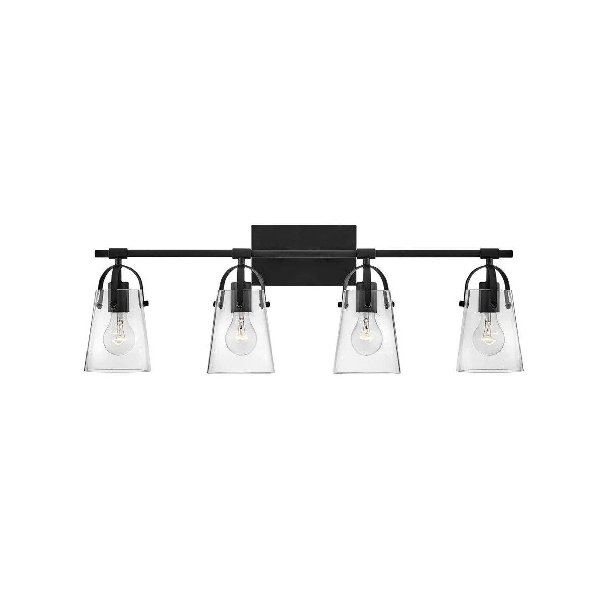 Tapered Strap Vanity Light - 4 Light