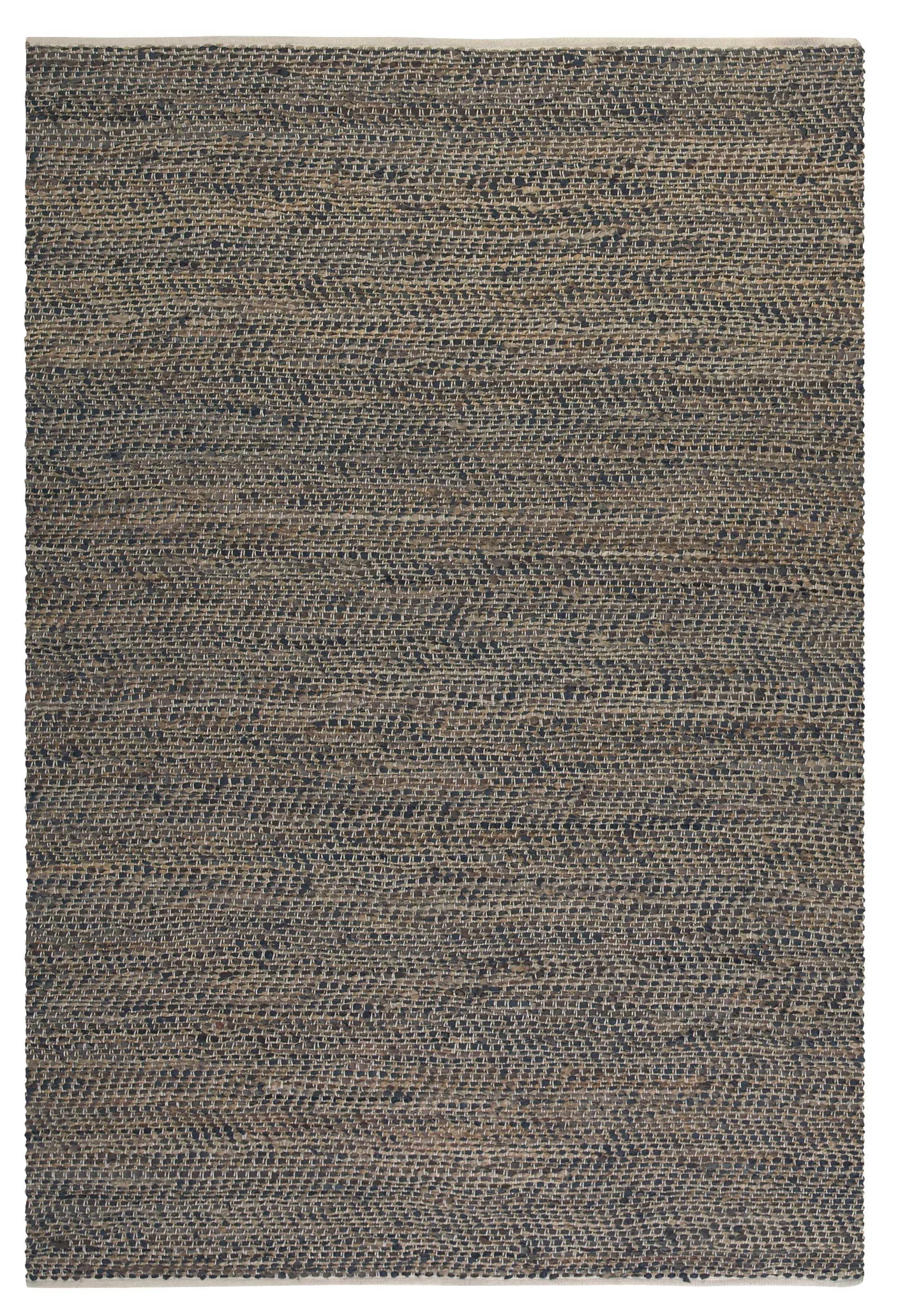 Tobais 9 X 12 Rescued Leather & Hemp Rug