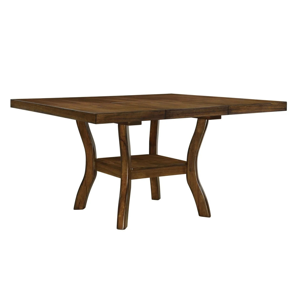 Transitional Dining Table with 18" Butterfly Leaf