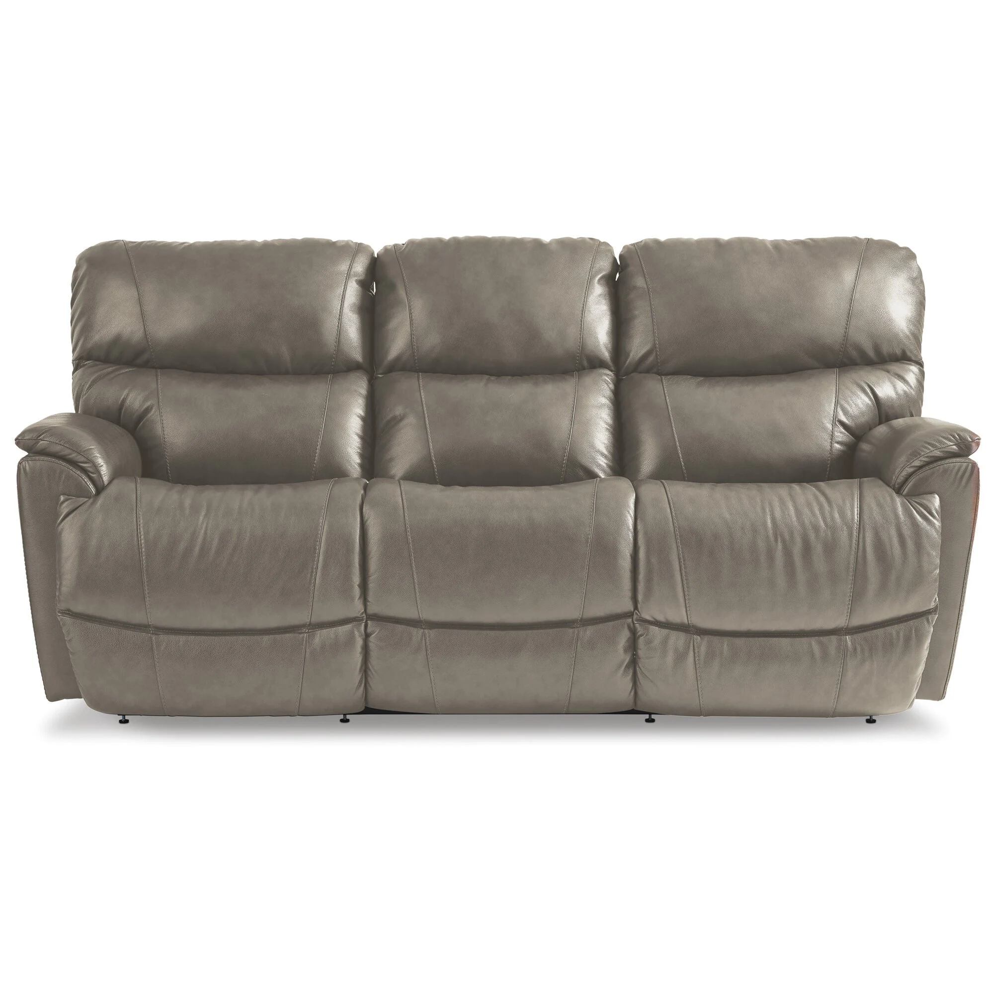 Trouper Leather Tri-Power Reclining Sofa