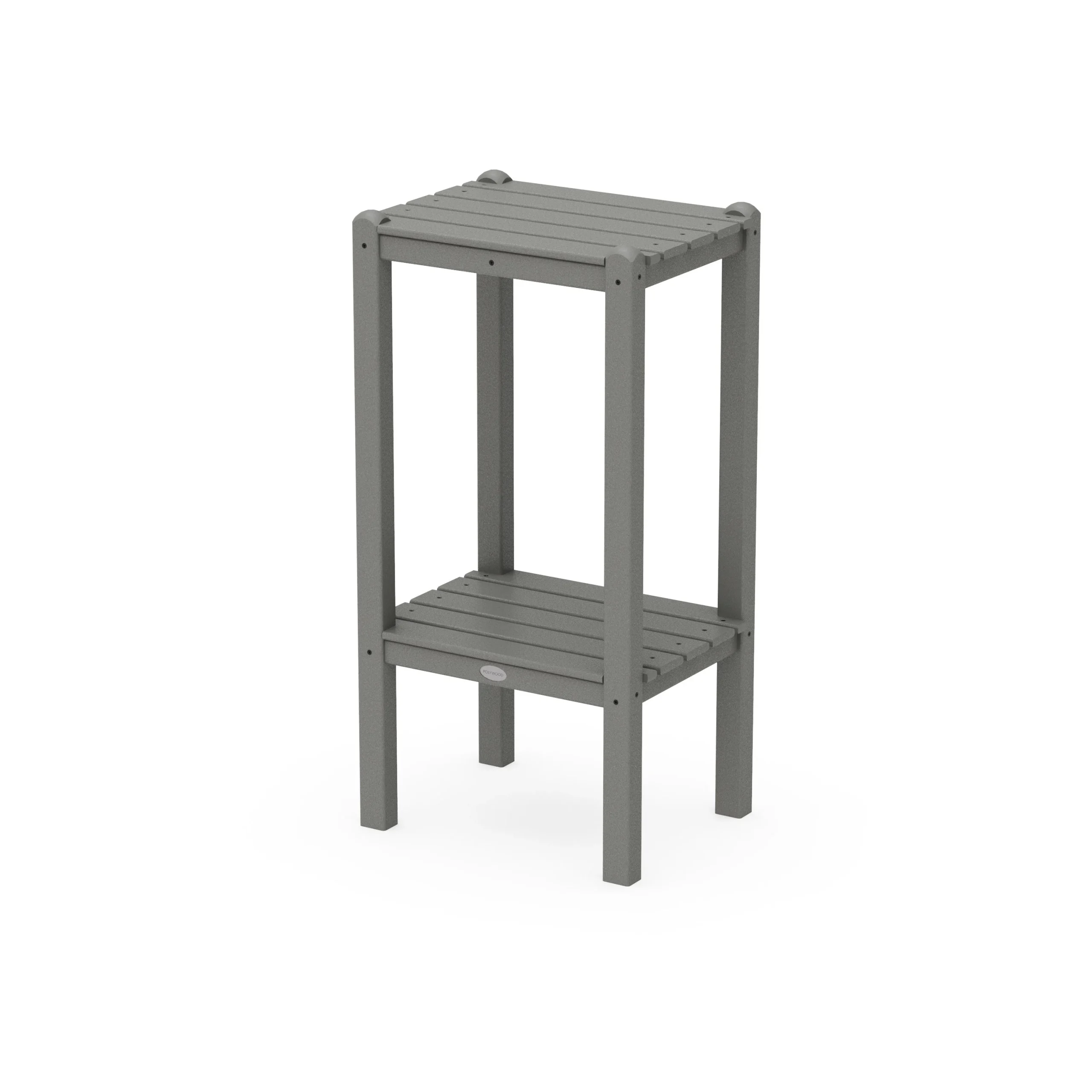 Two Shelf Bar Side Table