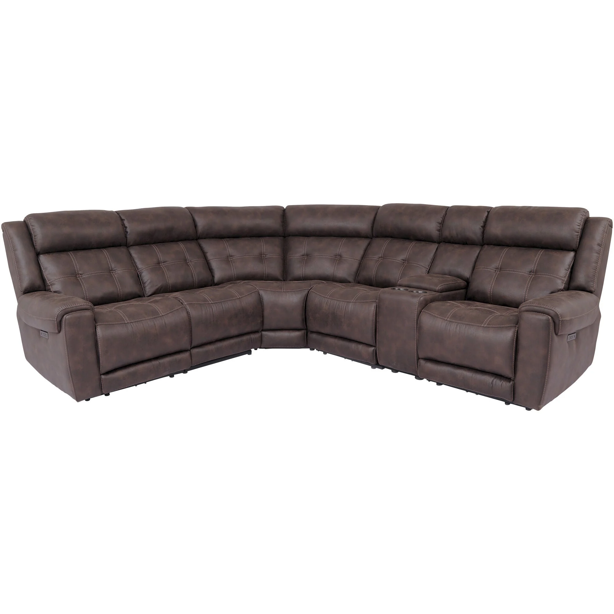 Vena 6 Piece Power+ Reclining Sectional