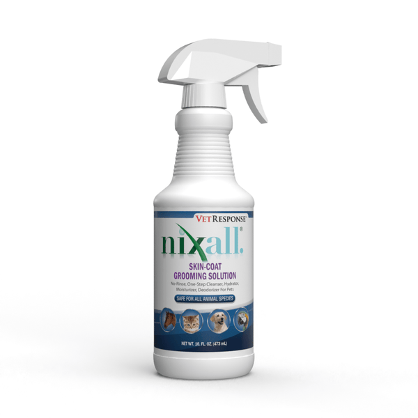 VetResponse Skin + Coat Grooming Solution 16oz by Nixall Naturally Forulated