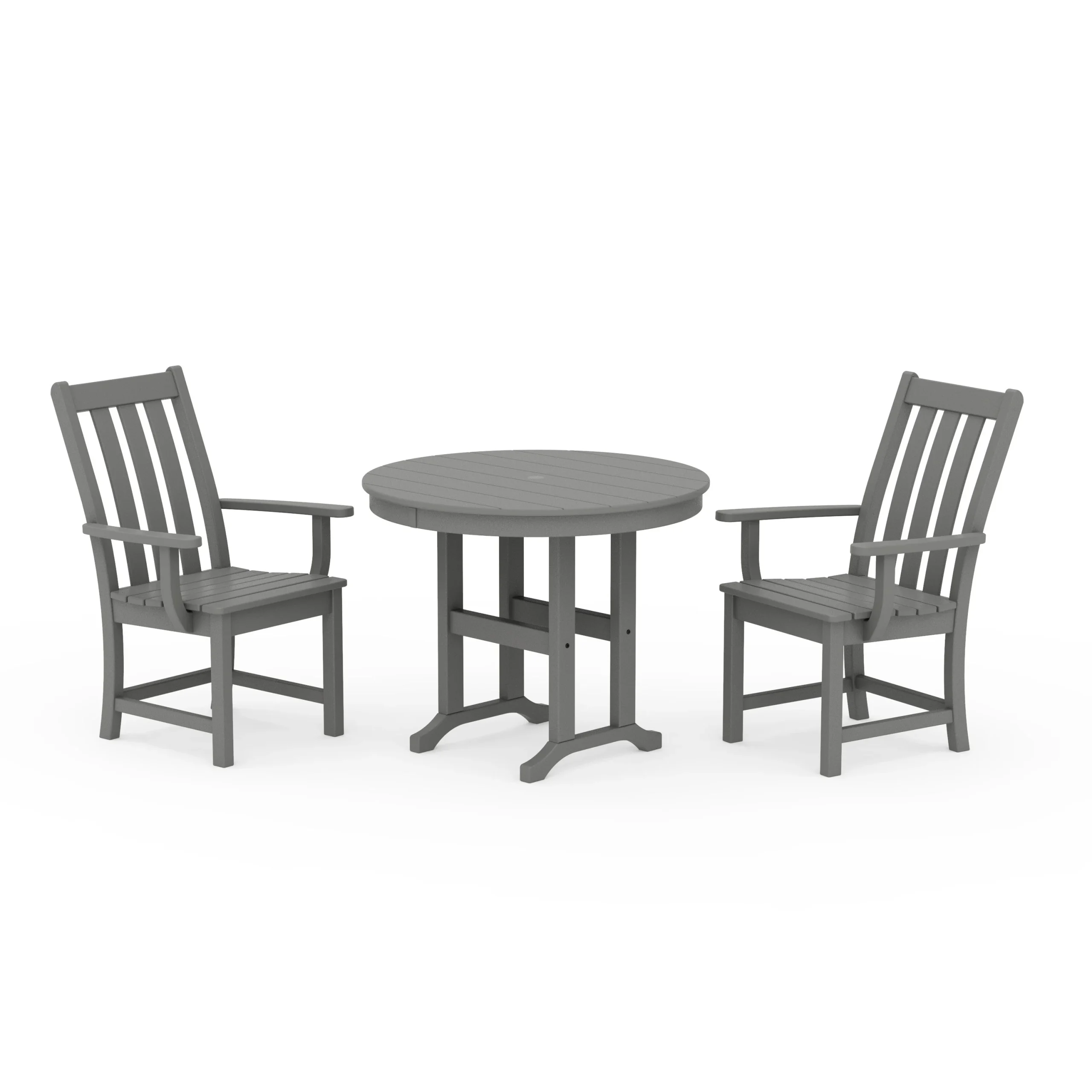 Vineyard 3-Piece Round Dining Set